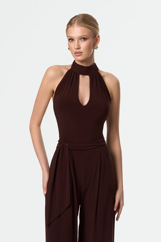 Danza Mason Trousers in Coffee Pra 1381