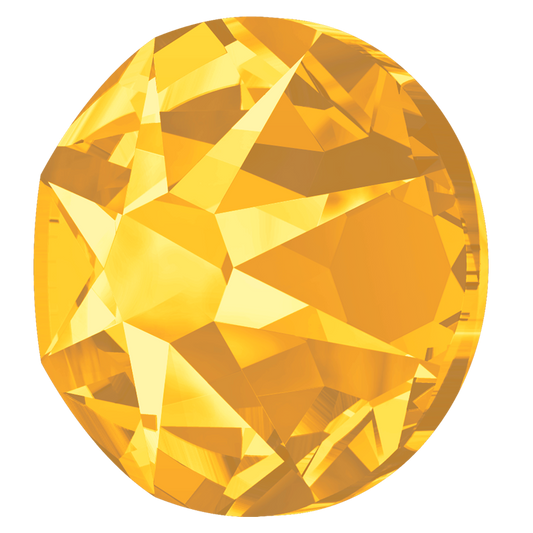 Swarovski Crystal Sunflower Flatback Rhinestones in SS20 or SS16 (10 Gross 1440 Stones)