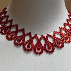 Red Crystal Necklace