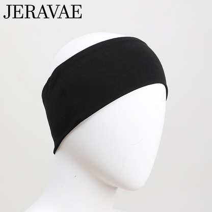 ZYM Dance Style Hair Band #FD Thick Black Hair Band PRA 1031 in Stock