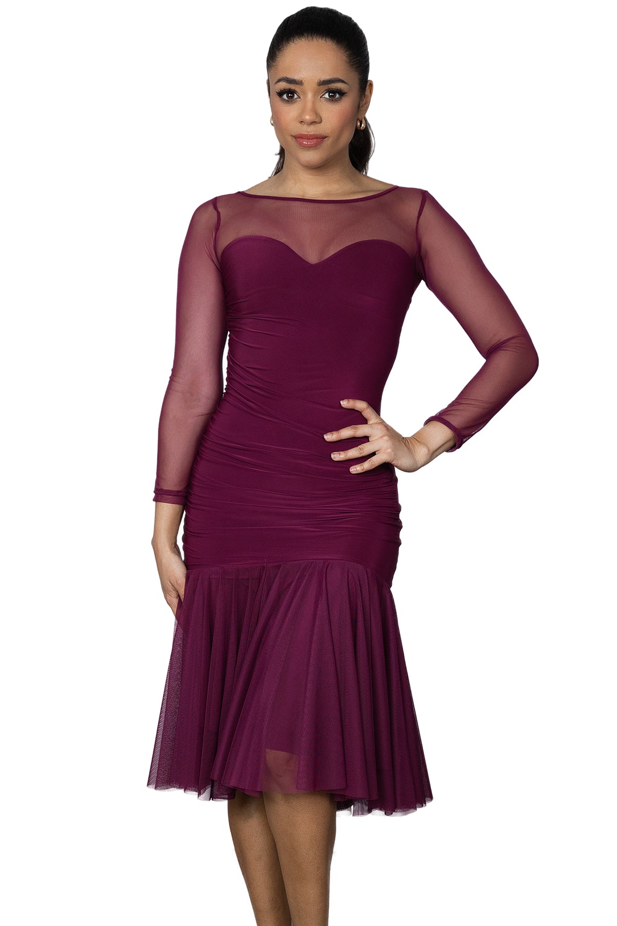 Dance America Dress D2405, Red / 6-10 Dance America Dress D2405, Red / 6-10