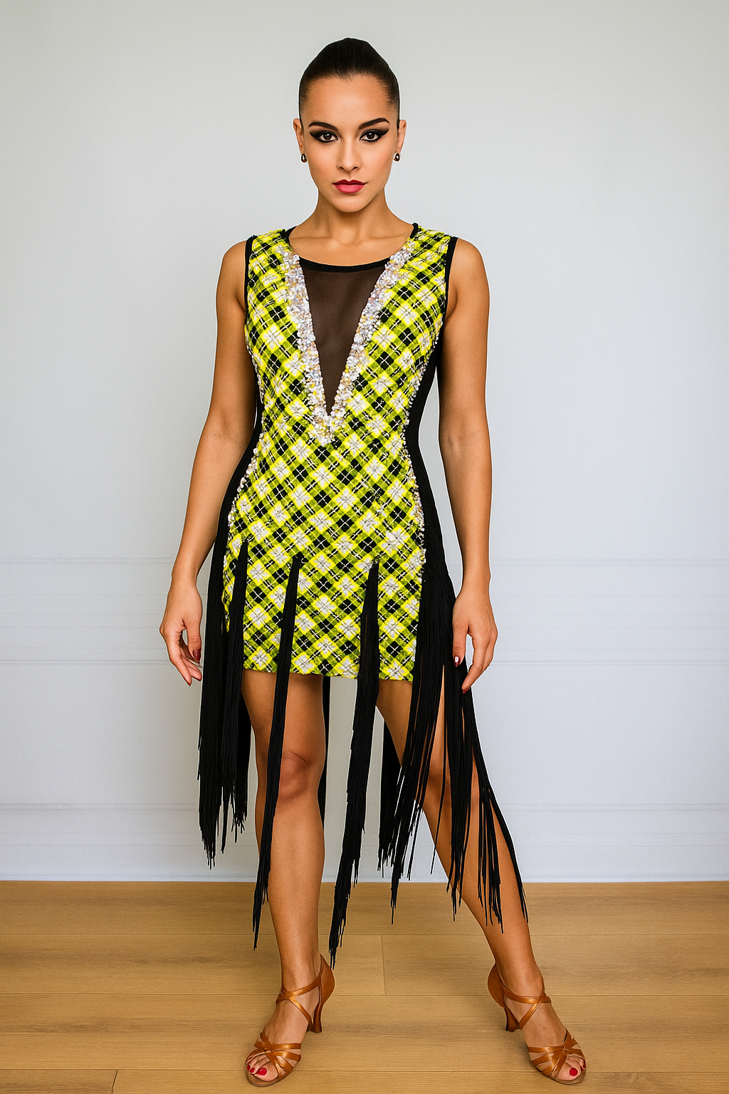 latin dress designs Latin Dance dress EMONA - Junior
