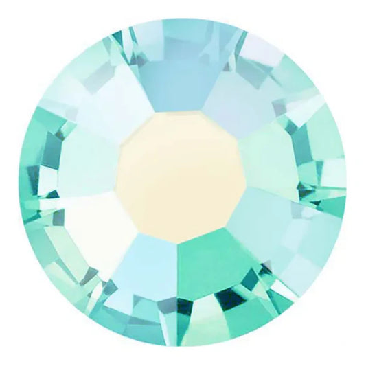 Preciosa Crystal Flat Back Caribbean Sea AB and Caribbean Sea