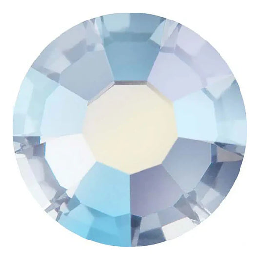 Preciosa Crystal Flat Back Denim Blue AB and Denim Blue