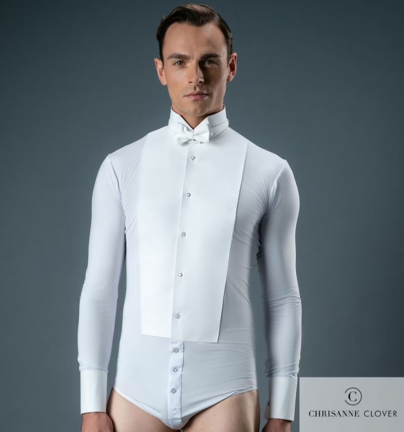 Men's button up bodysuit by Chrisanne Clover