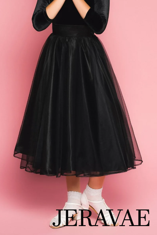 Girl's Tulle Ballroom Skirt
