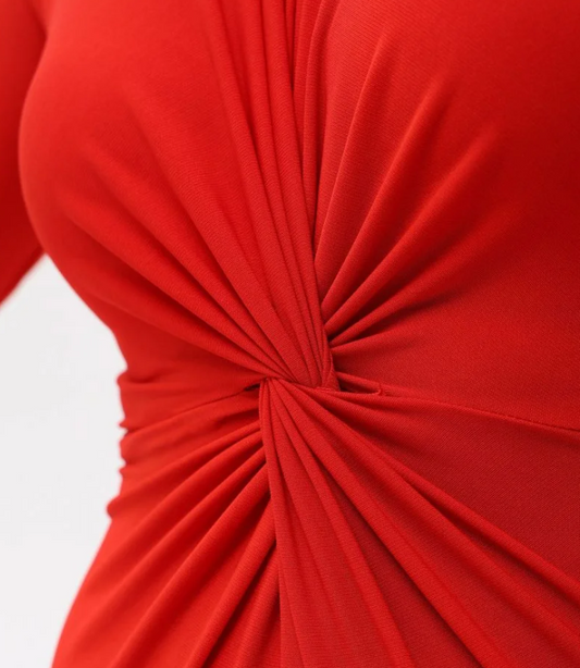 Dance Leotard with Twist Rouching Pra 1474