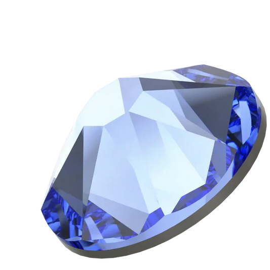 Swarovski Crystal Sapphire Flatback Rhinestones in SS20 or SS16 (10 Gross 1440 Stones)