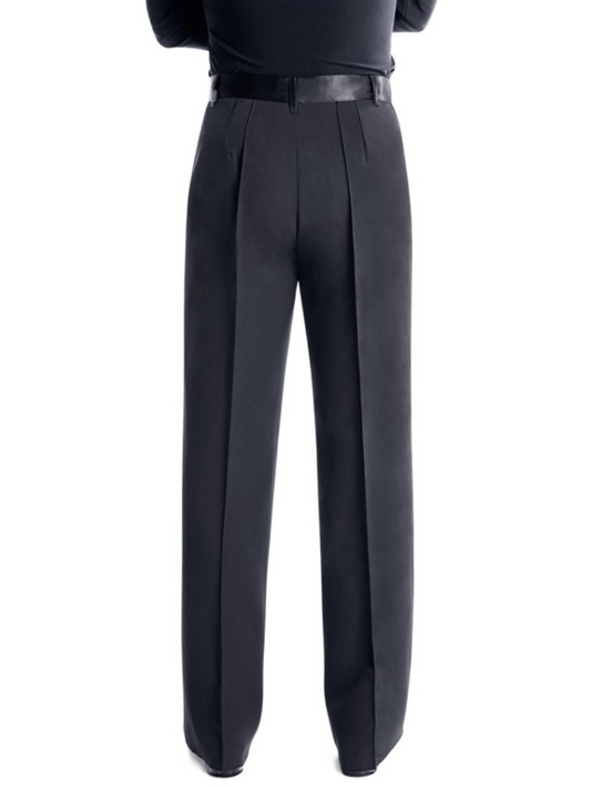 Victoria Blitz Men's Dance Pants with Satin Waistband