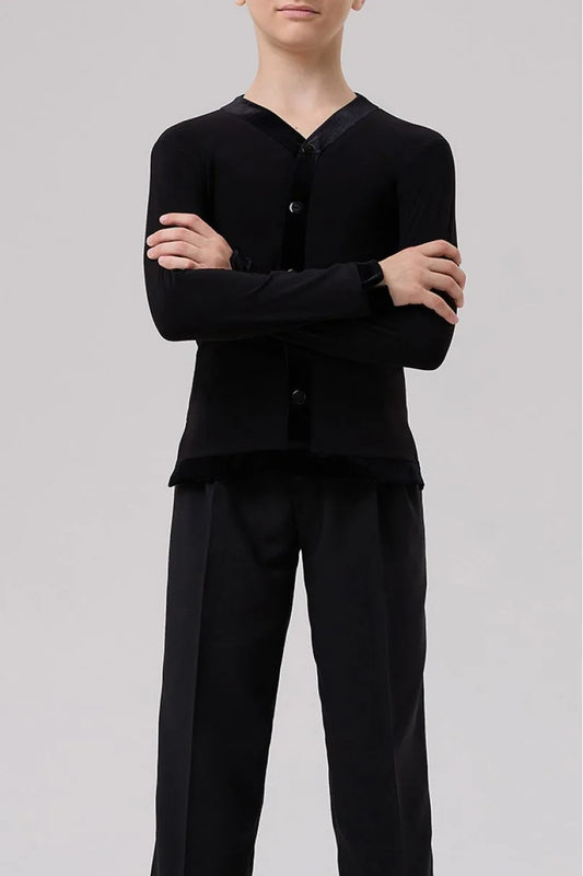 JERAVAE Boys Ballroom Shirt M127F