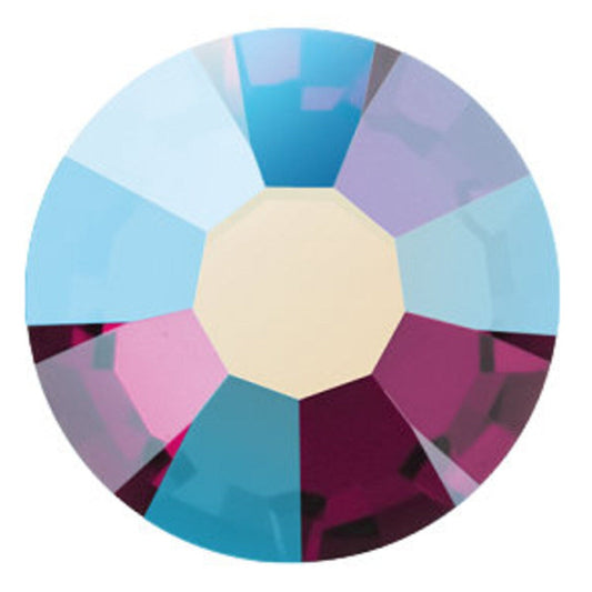 Preciosa Crystal Flat Back Ruby AB and Ruby