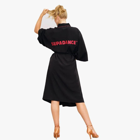Supadance Dressing Gown in Black
