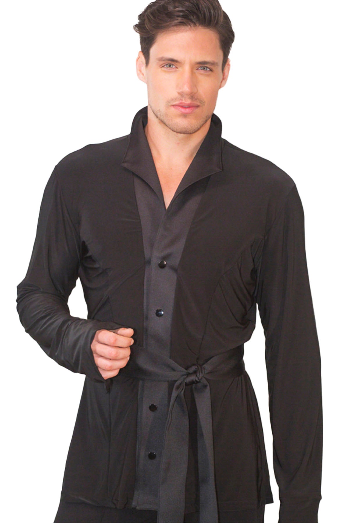 kimono dress shirt Silk Dress Shirt