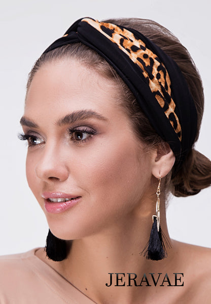 Fabric Latin or Ballroom Headband with Twist Knot Available in 6 Colors and Youth and Adult Sizes. Perfect for Competition or Practice