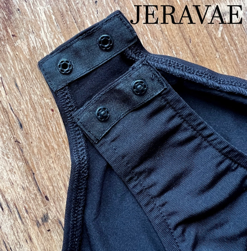 Black bodysuit dance top