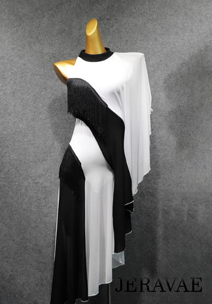 Black and White Latin Dress PRA 790_SALE – Jeravae Black and White Latin Dress PRA 790_SALE – Jeravae