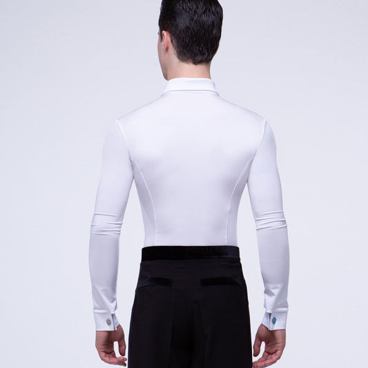 JERAVAE Men's/Boy's Ballroom Shirt M019F