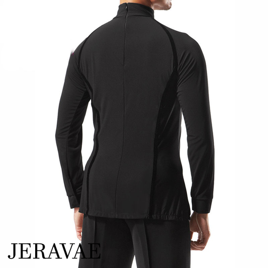 JERAVAE Men's Latin Shirt M001