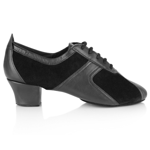 Ray Rose 410 Breeze Black Suede/Black Leather Ladies Practice Shoe with Split Sole Flexibility