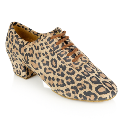 Ray Rose 415 Solstice Leopard Print Ladies Soft Leather Practice Dance Shoe