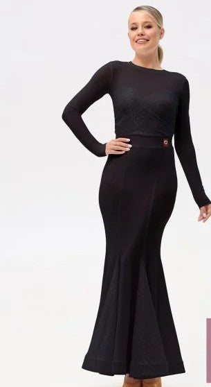JERAVAE Ballroom Skirt Pra 1151F