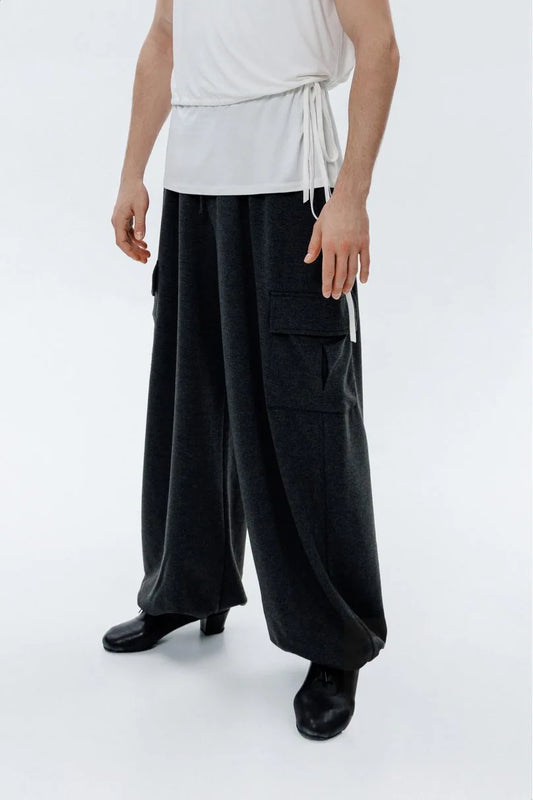 JERAVAE Men's Latin Trousers M119F