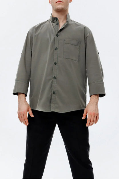 JERAVAE Men's Latin Shirt M109F