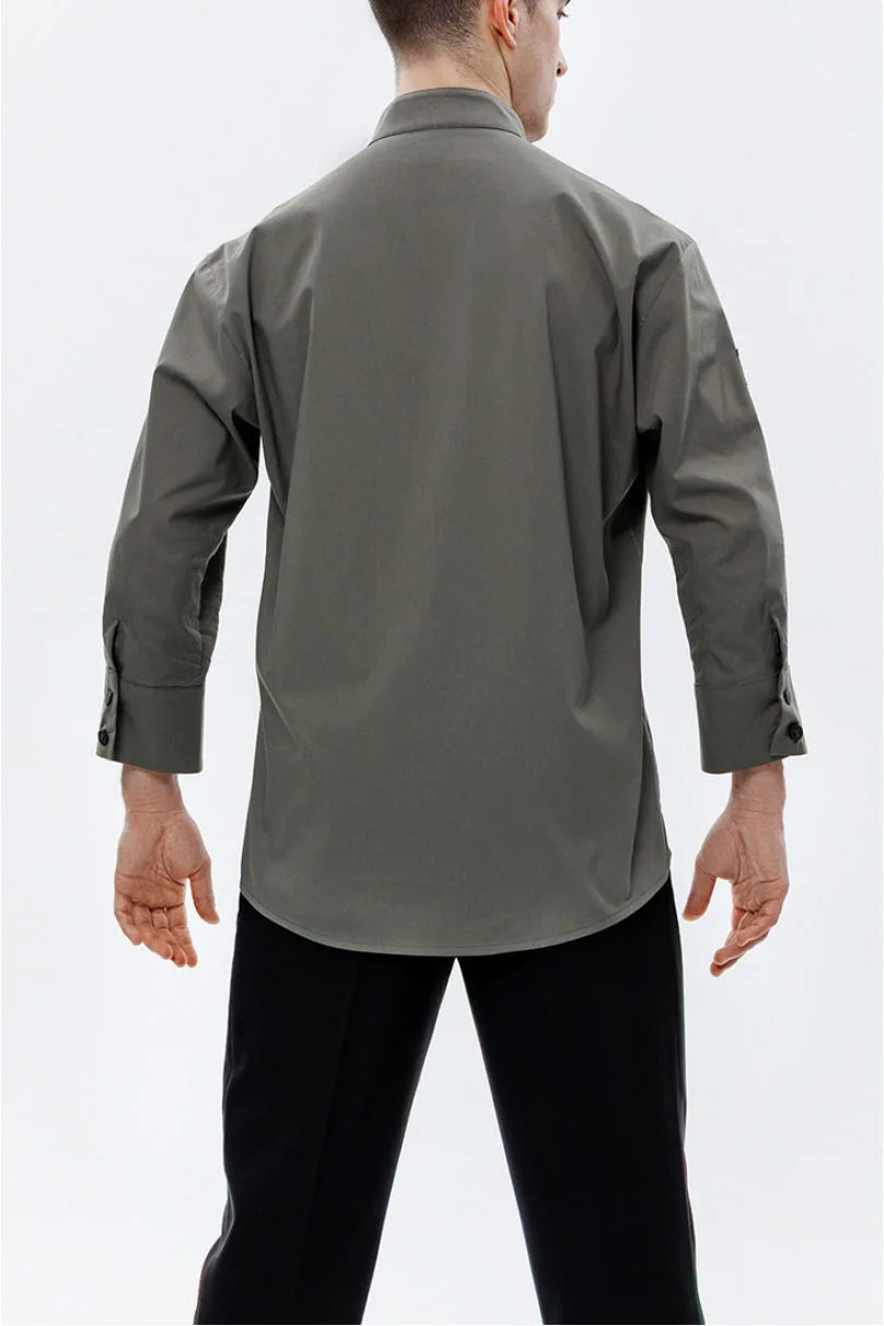 JERAVAE Men's Latin Shirt M109F