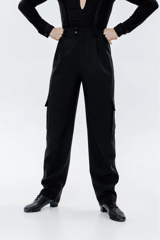 JERAVAE Men's Latin Trousers M110F