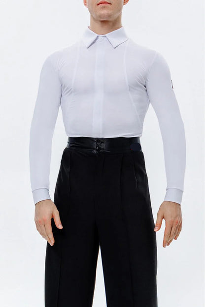 JERAVAE Men's Ballroom Shirt M124F