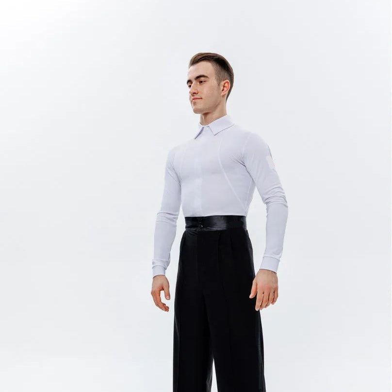 JERAVAE Men's Ballroom Shirt M124F
