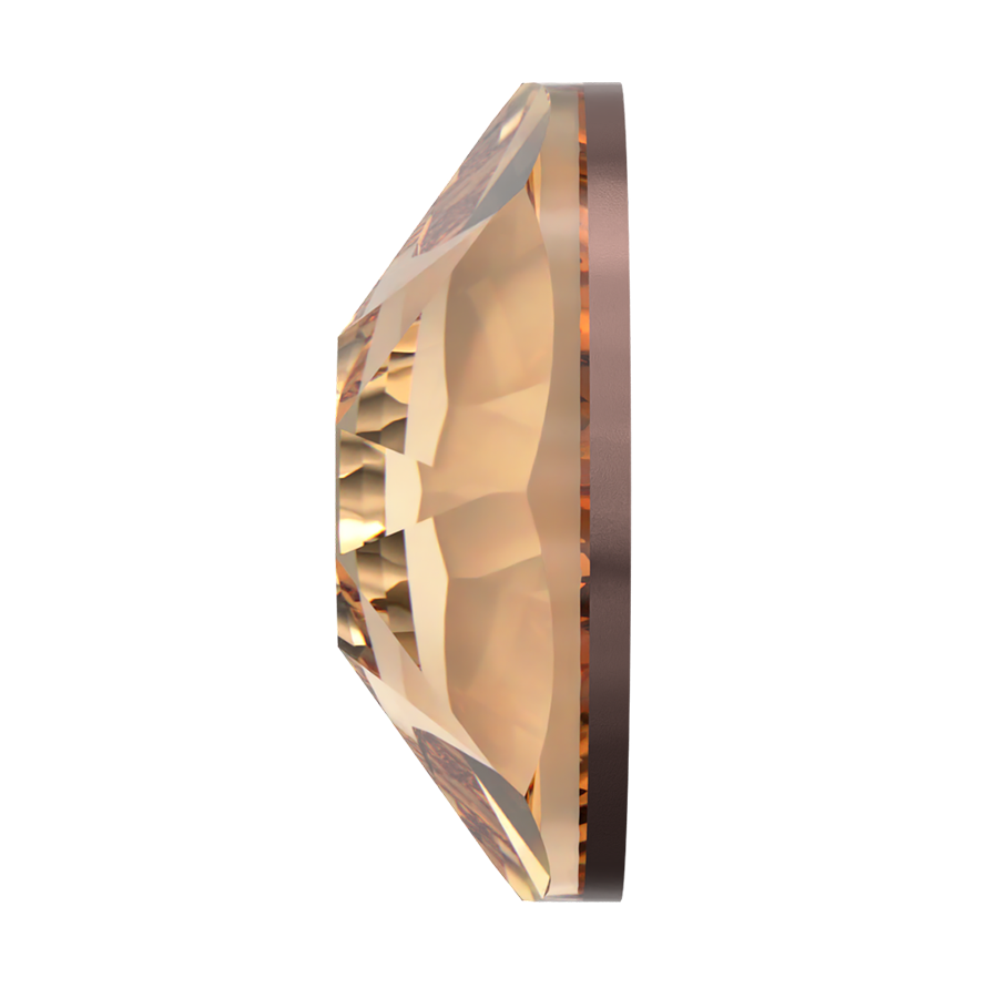 Swarovski Crystal Light Colorado Topaz Shimmer Flatback Rhinestones in SS20 or SS16 (10 Gross 1440 Stones)