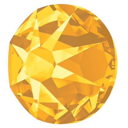 Swarovski Crystal Sunflower Flatback Rhinestones in SS20 or SS16 (10 Gross 1440 Stones)