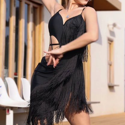BD Dance A104 Fringe Dress Pra 1706