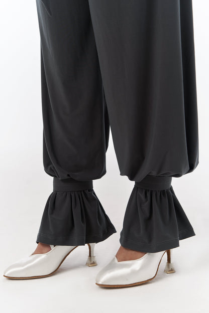 Danza Grey ankle straps for trousers Pra 1680