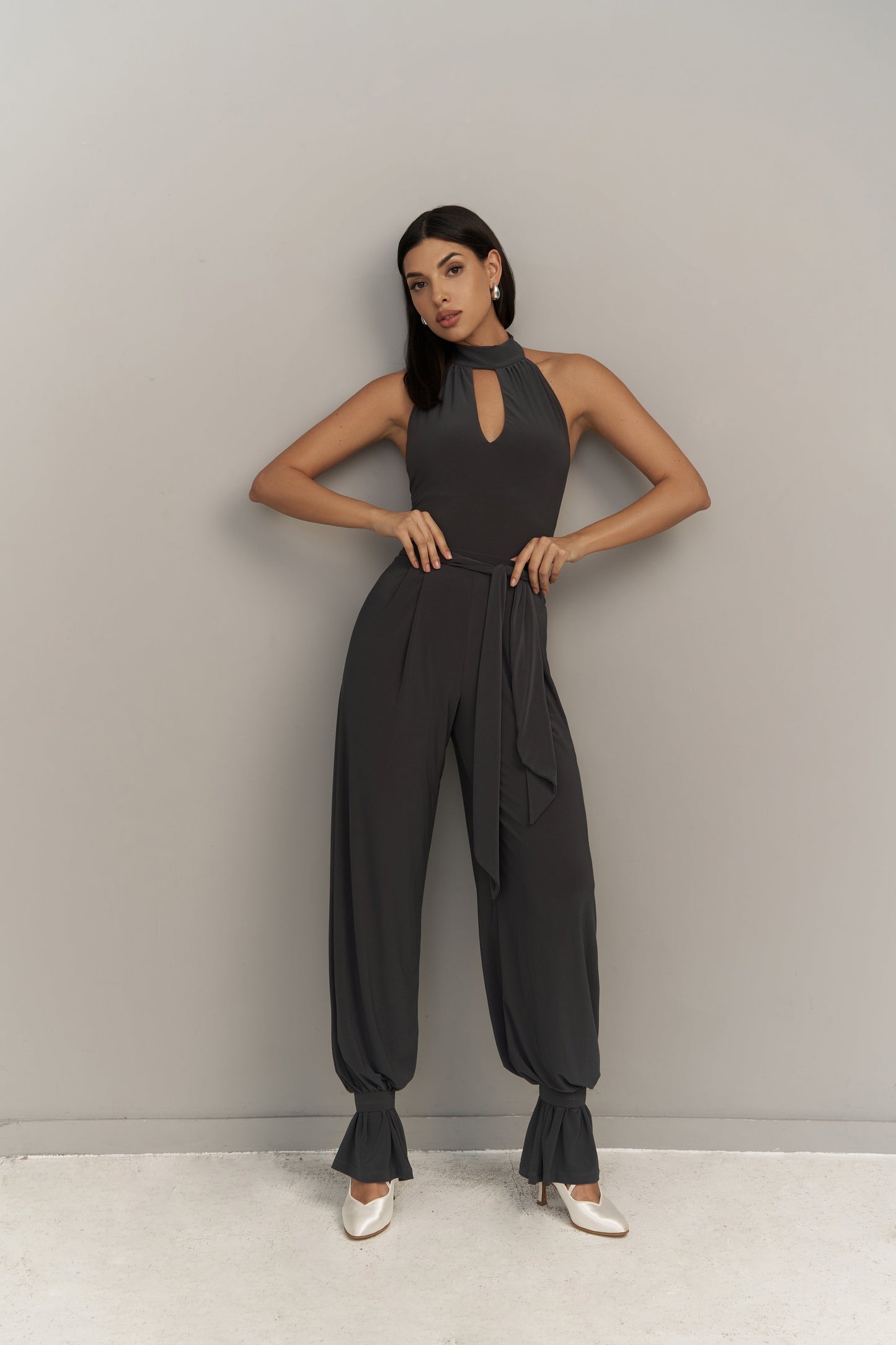 Danza Trousers Mason Grey Pra 1675
