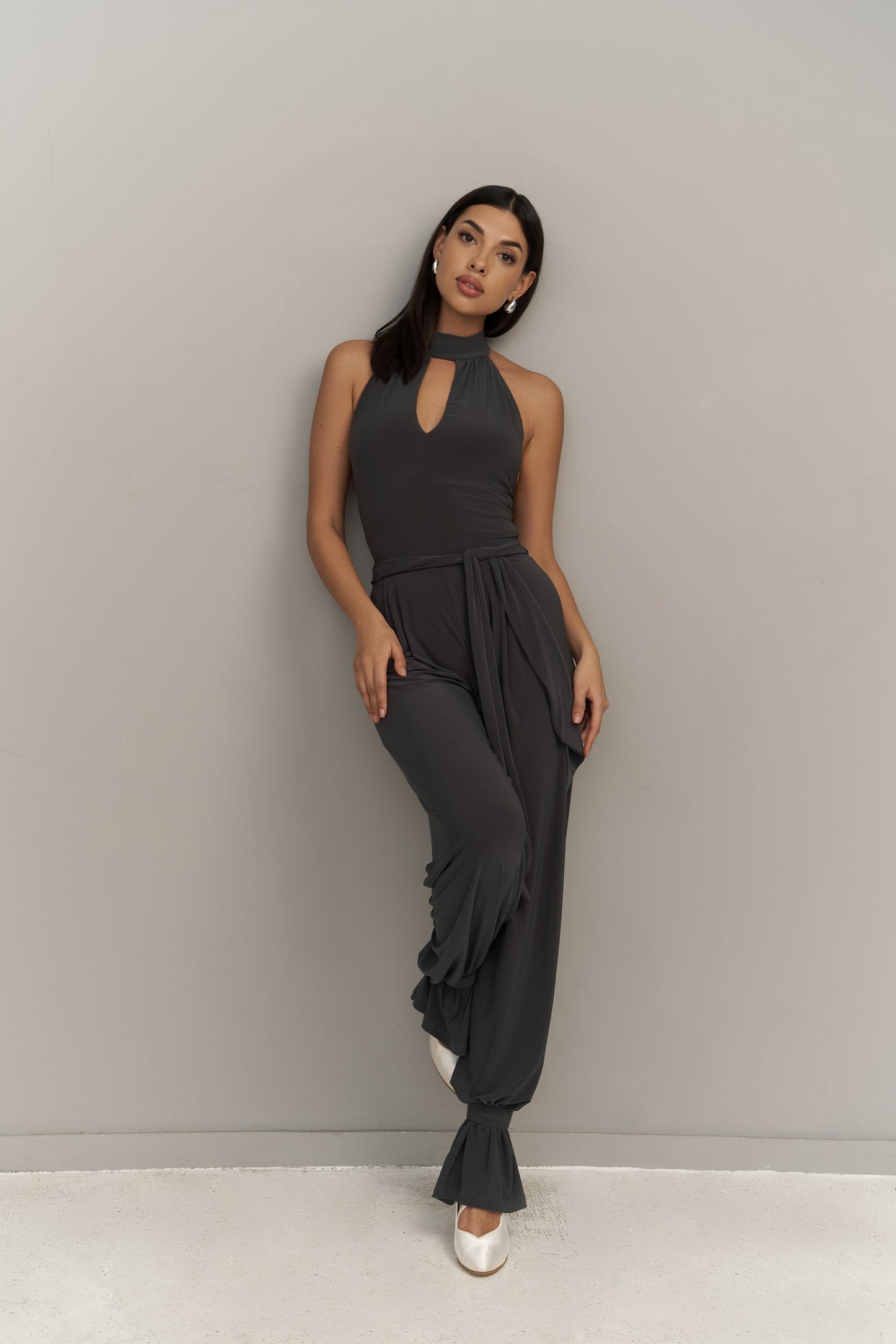 Danza Trousers Mason Grey Pra 1675