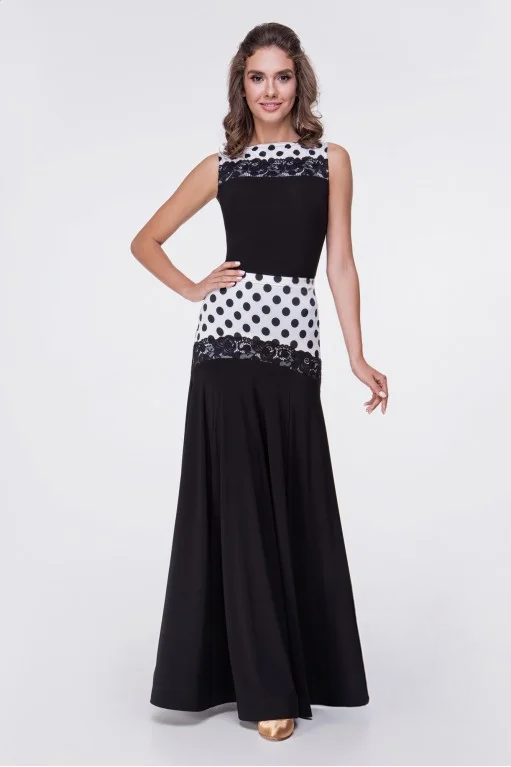JERAVAE Ballroom Skirt Pra 542F