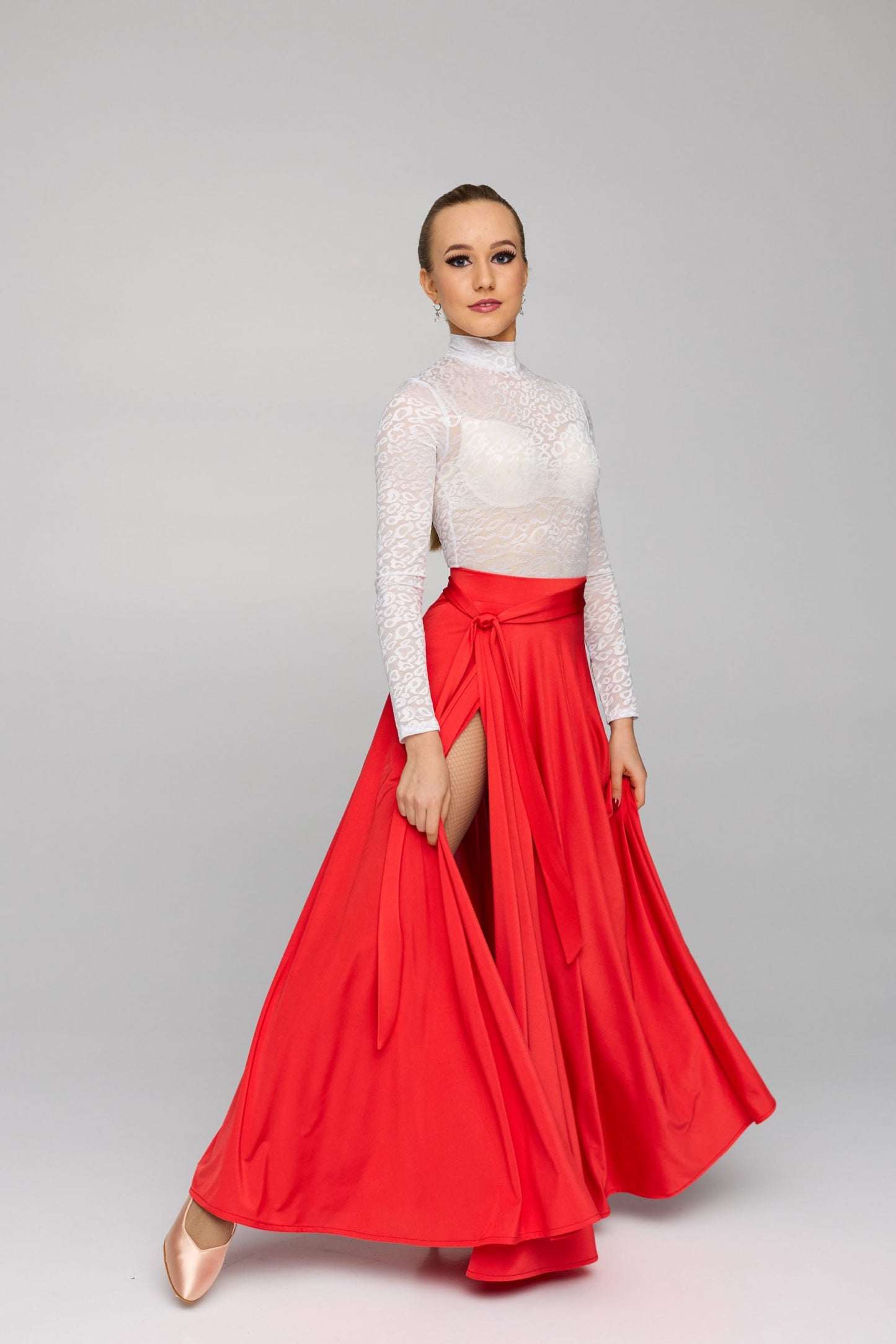 JERAVAE Ballroom Skirt Pra 824