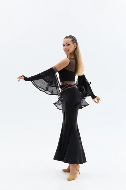 JERAVAE Ballroom Skirt Pra 1549