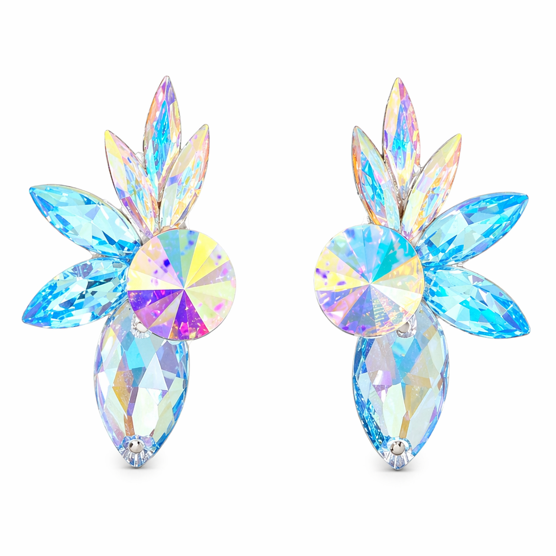 Cluster Earrings E029