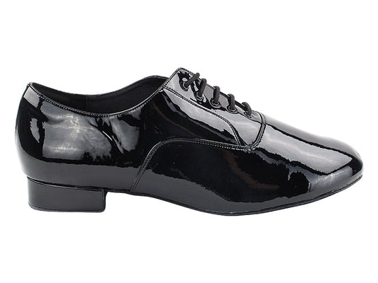 Very Fine C919101 Men's Black Patent Ballroom Dance Shoes