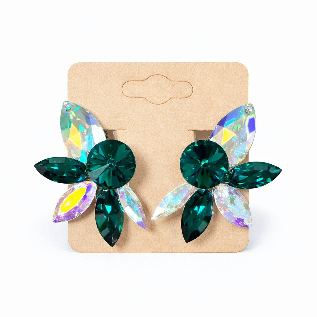 Cluster Earrings E029