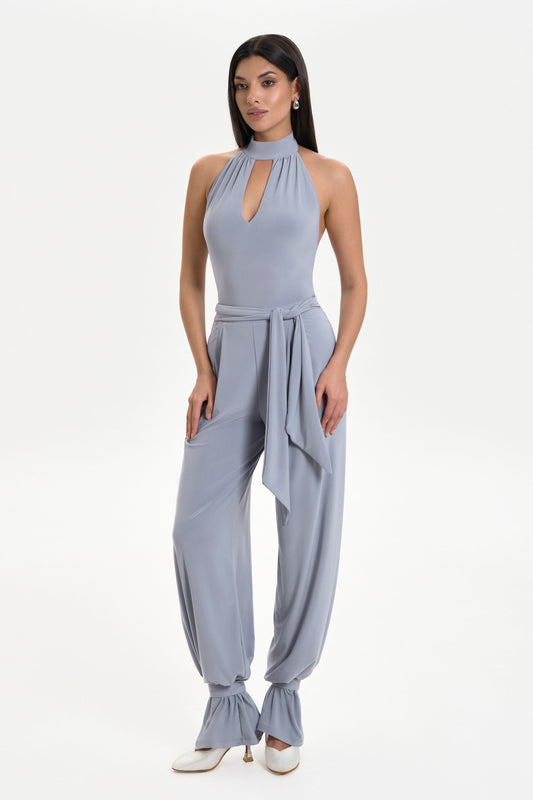 Danza Trousers Mason Soft Grey Pra 1673