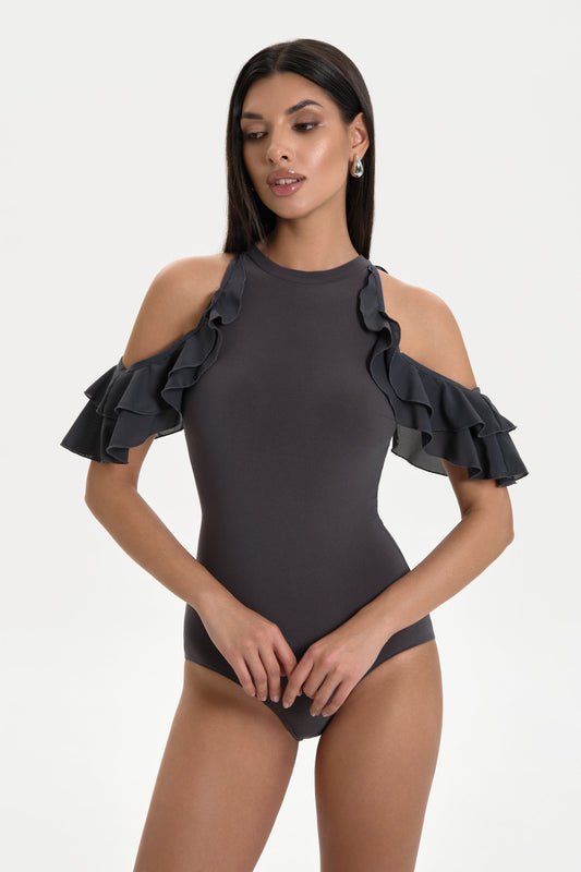 Danza Bodysuit Polly Space Grey 1678