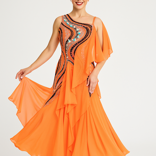 sachin and babi light blue dress Did You Know Your Ballroom Dress Could Be Your Secret