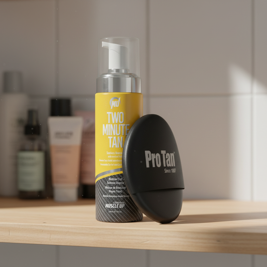 Two Minute Tan Sunless Bronzer with Applicator Sponge