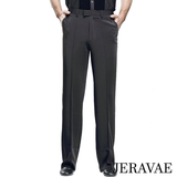 Men's Latin or Ballroom Dance Pants with Pockets and Belt Loops Available in White and Black MP10 in Stock