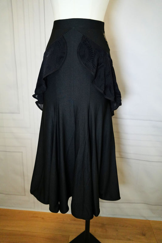 Grand Prix Black Skirt PRA 1566_SALE