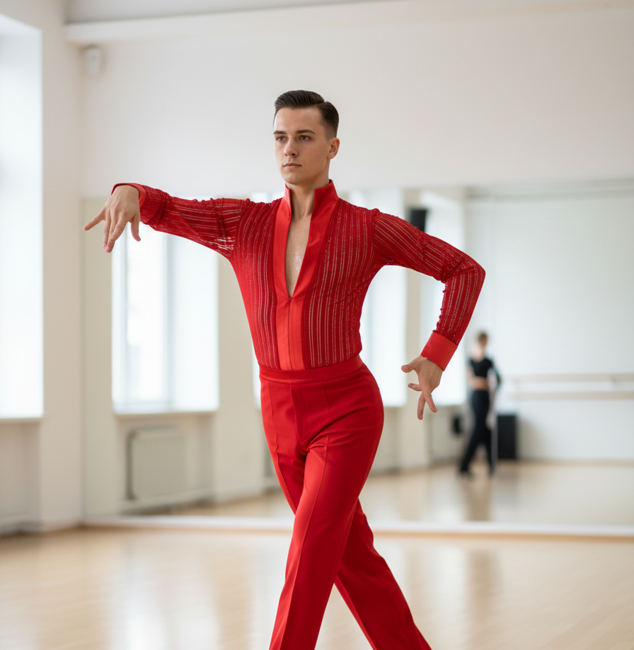 JERAVAE Men's Latin Bodysuit M054_Sale